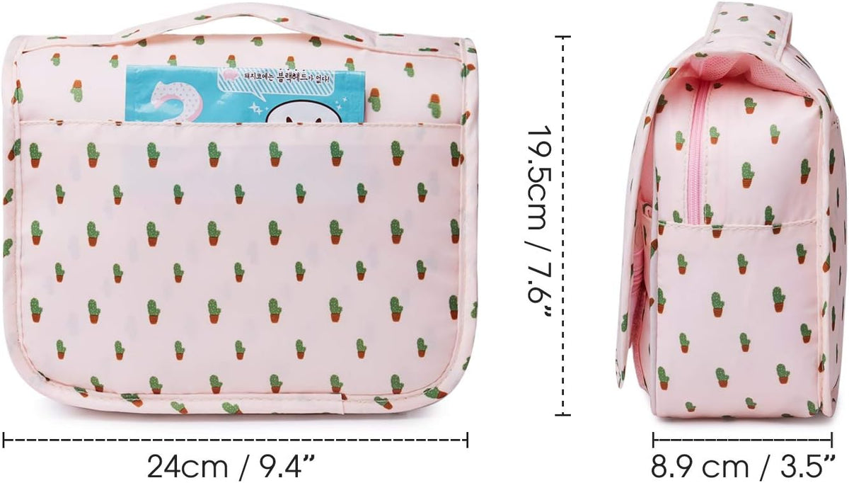 Small Hanging Travel Toiletry Bag for Women, Travel Bag for Toiletries, Makeup Bag Organizer Make Up Bags Cosmetic Bags for Girls