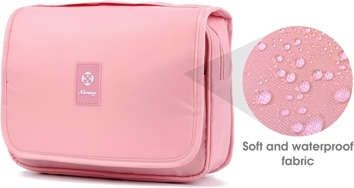 Small Hanging Travel Toiletry Bag for Women, Travel Bag for Toiletries, Makeup Bag Organizer Make Up Bags Cosmetic Bags for Girls