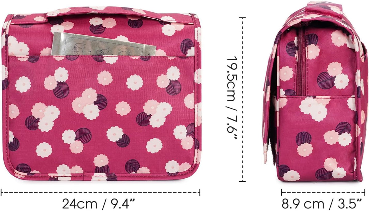 Small Hanging Travel Toiletry Bag for Women, Travel Bag for Toiletries, Makeup Bag Organizer Make Up Bags Cosmetic Bags for Girls