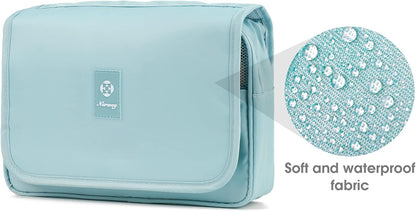 Small Hanging Travel Toiletry Bag for Women, Travel Bag for Toiletries, Makeup Bag Organizer Make Up Bags Cosmetic Bags for Girls