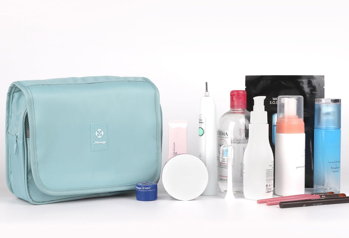 Small Hanging Travel Toiletry Bag for Women, Travel Bag for Toiletries, Makeup Bag Organizer Make Up Bags Cosmetic Bags for Girls