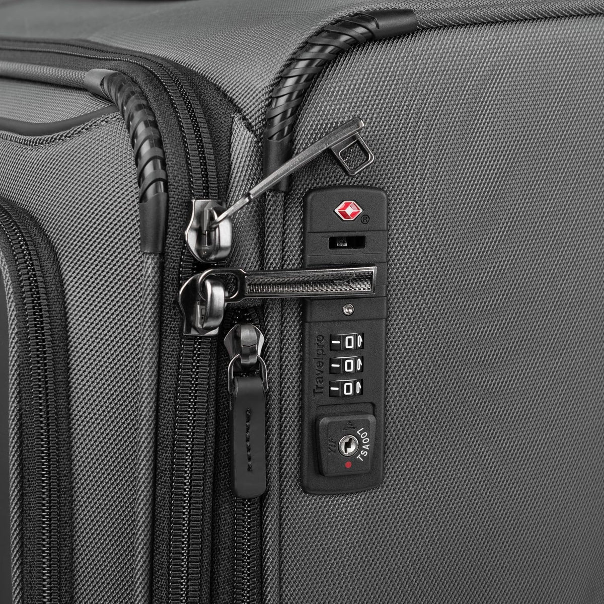 Crew Classic Lightweight Softside Expandable Carry on Luggage, 8 Wheel Spinner Suitcase, Men and Women, Carry On 21-Inch, Black