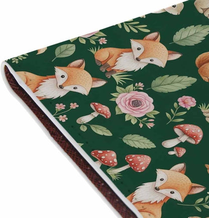 Skateboard Dogs Passport Holder for Travel Different Dogs Wearing Scarves PU Leather Passport Cover Wallet Cute Passport Card Holder for Women and Men