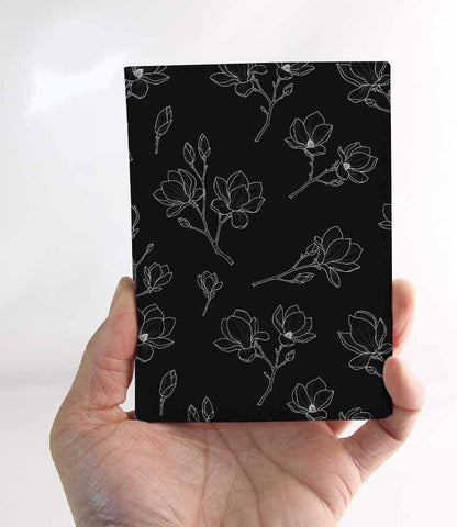 Skateboard Dogs Passport Holder for Travel Different Dogs Wearing Scarves PU Leather Passport Cover Wallet Cute Passport Card Holder for Women and Men