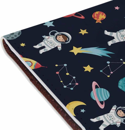 Skateboard Dogs Passport Holder for Travel Different Dogs Wearing Scarves PU Leather Passport Cover Wallet Cute Passport Card Holder for Women and Men