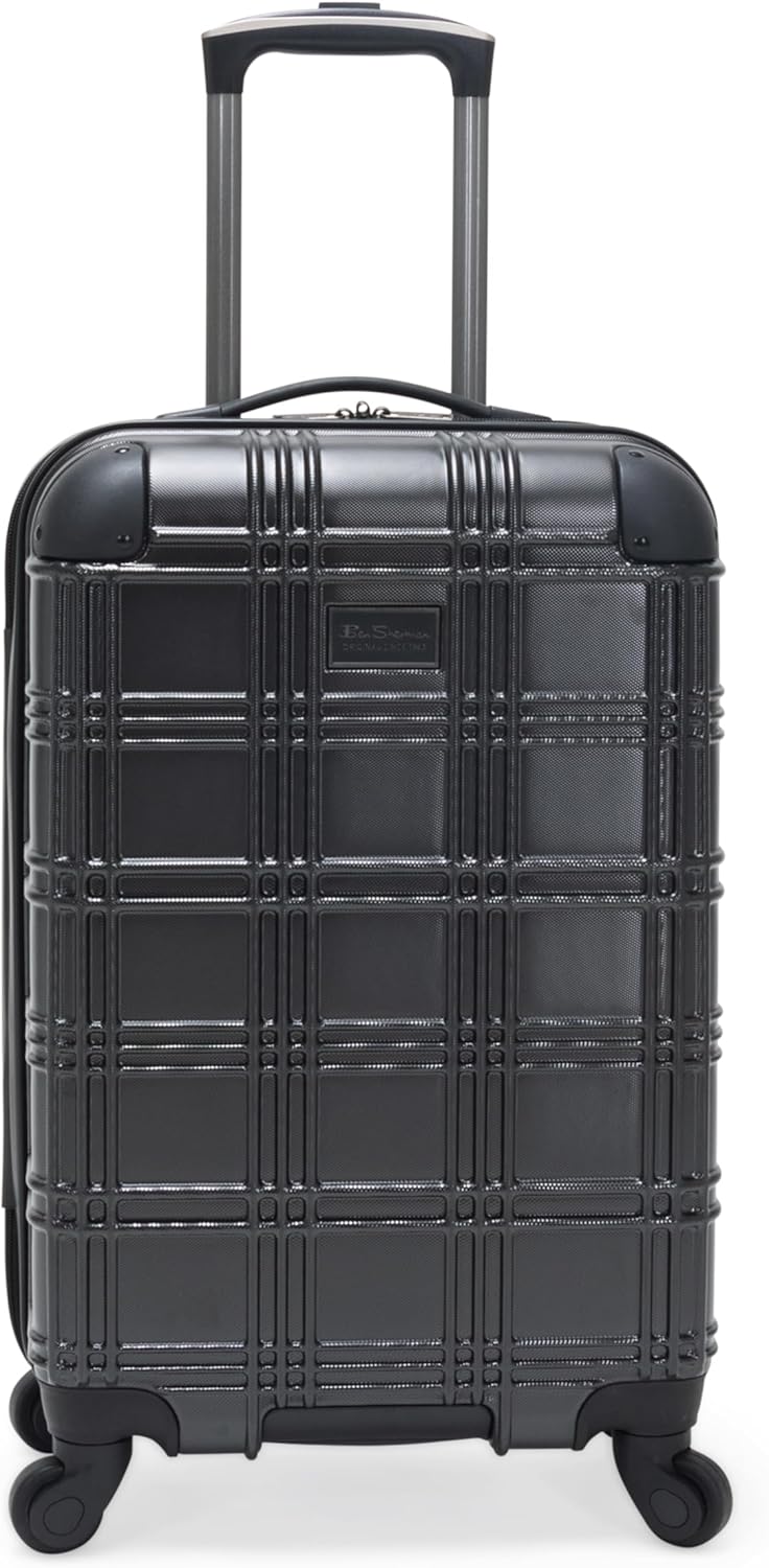Nottingham Lightweight Hardside 4-Wheel Spinner Travel Luggage, Rose Gold, 20-Inch Carry On