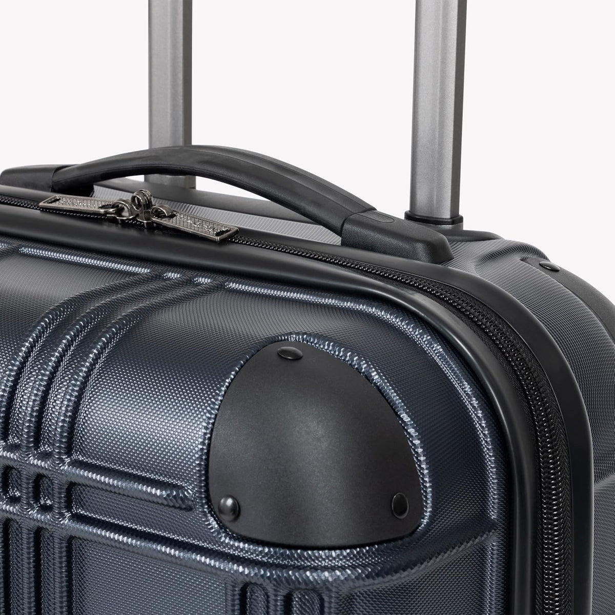 Nottingham Lightweight Hardside 4-Wheel Spinner Travel Luggage, Rose Gold, 20-Inch Carry On