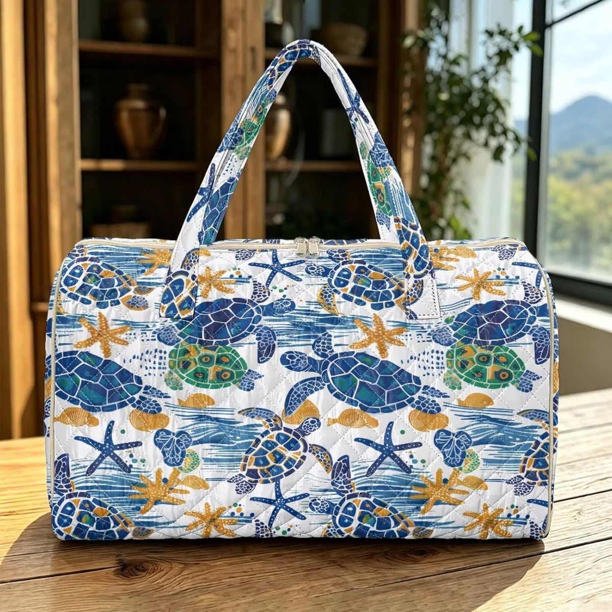 Butterfly Duffle Bag Carry On Bags for Airplanes, Waterproof Duffel Bag Overnight Large Duffel Bags Packable Duffle Pouch for Backpacker