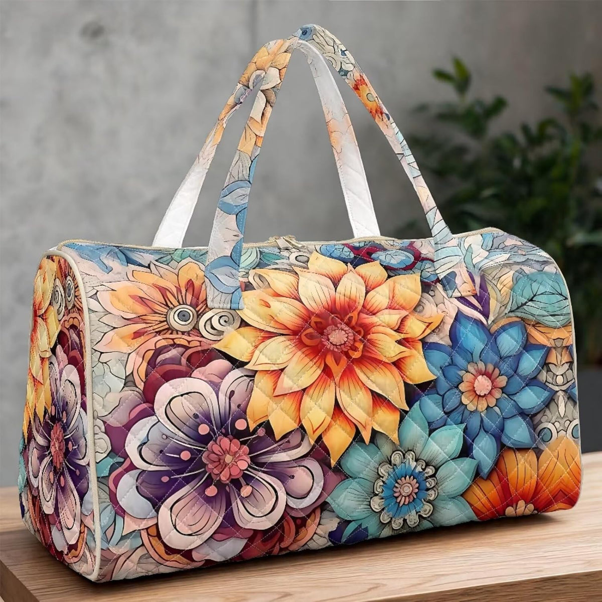 Butterfly Duffle Bag Carry On Bags for Airplanes, Waterproof Duffel Bag Overnight Large Duffel Bags Packable Duffle Pouch for Backpacker