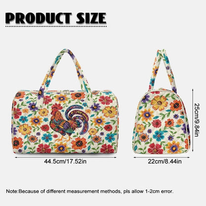 Butterfly Duffle Bag Carry On Bags for Airplanes, Waterproof Duffel Bag Overnight Large Duffel Bags Packable Duffle Pouch for Backpacker