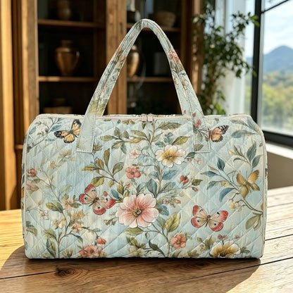 Butterfly Duffle Bag Carry On Bags for Airplanes, Waterproof Duffel Bag Overnight Large Duffel Bags Packable Duffle Pouch for Backpacker
