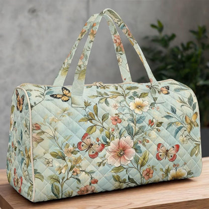 Butterfly Duffle Bag Carry On Bags for Airplanes, Waterproof Duffel Bag Overnight Large Duffel Bags Packable Duffle Pouch for Backpacker