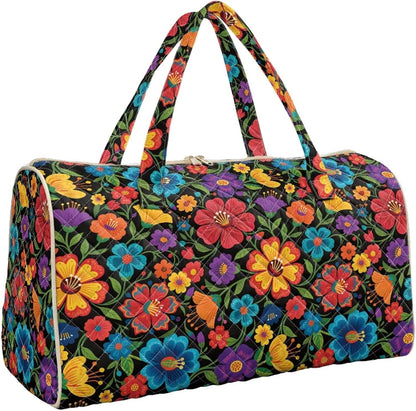 Butterfly Duffle Bag Carry On Bags for Airplanes, Waterproof Duffel Bag Overnight Large Duffel Bags Packable Duffle Pouch for Backpacker
