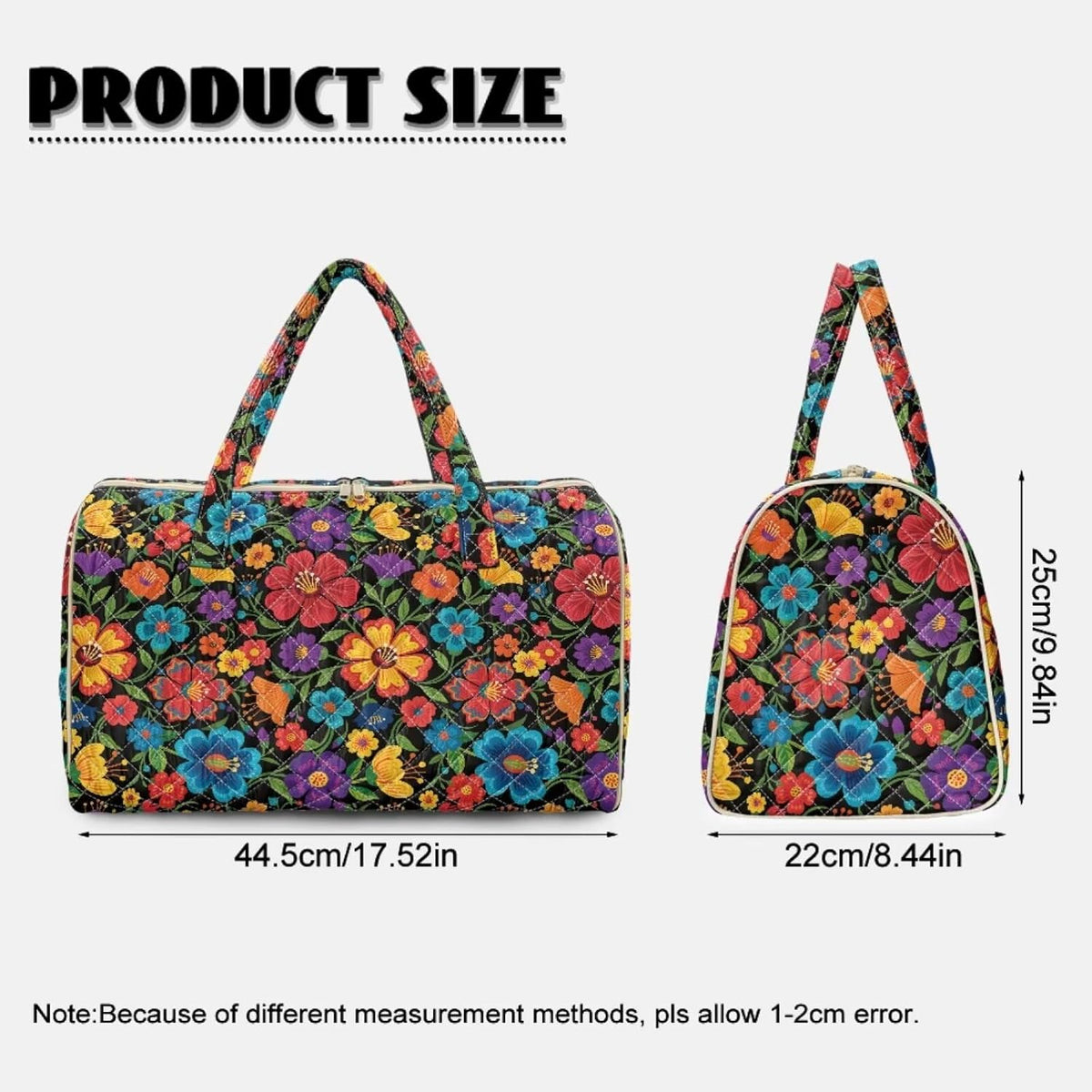 Butterfly Duffle Bag Carry On Bags for Airplanes, Waterproof Duffel Bag Overnight Large Duffel Bags Packable Duffle Pouch for Backpacker