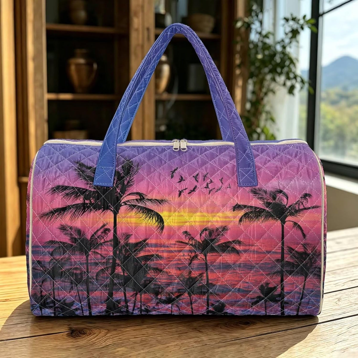 Butterfly Duffle Bag Carry On Bags for Airplanes, Waterproof Duffel Bag Overnight Large Duffel Bags Packable Duffle Pouch for Backpacker