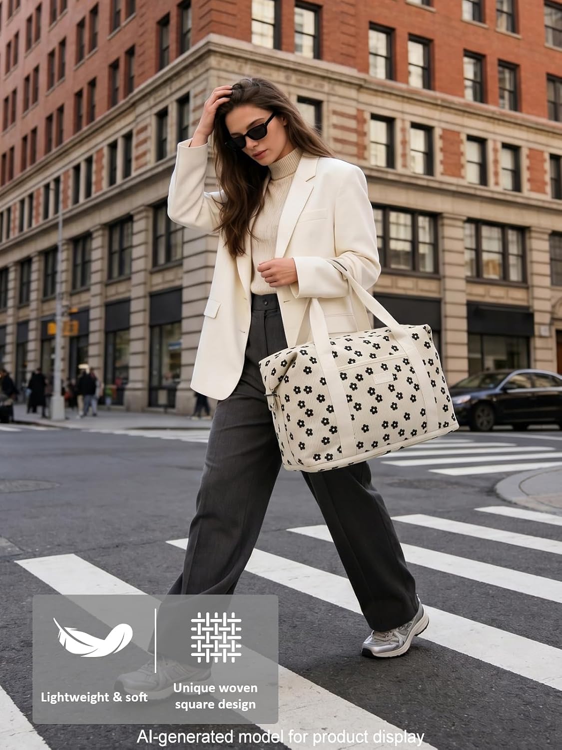 Expandable Travel Duffle Bags Weekender Overnight Bags for Women Men Hospital Bag for Women Labor Delivery with Toiletry Bag Waterproof