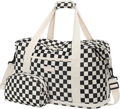 Expandable Travel Duffle Bags Weekender Overnight Bags for Women Men Hospital Bag for Women Labor Delivery with Toiletry Bag Waterproof
