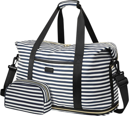 Expandable Travel Duffle Bags Weekender Overnight Bags for Women Men Hospital Bag for Women Labor Delivery with Toiletry Bag Waterproof