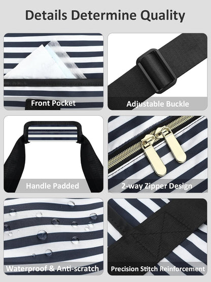 Expandable Travel Duffle Bags Weekender Overnight Bags for Women Men Hospital Bag for Women Labor Delivery with Toiletry Bag Waterproof