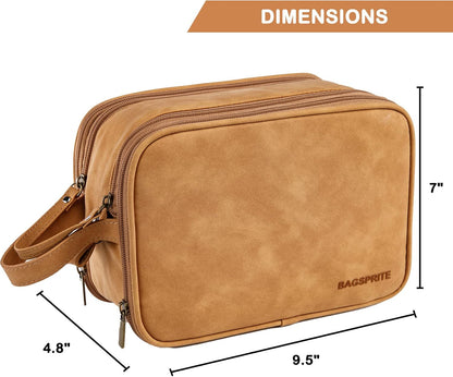Large Toiletry Bag for Men, Women Travel Bag with Hanging Hook, Water-resistant Makeup Cosmetic Bag Shaving Kit Organizer, Bathroom Bag for Traveling