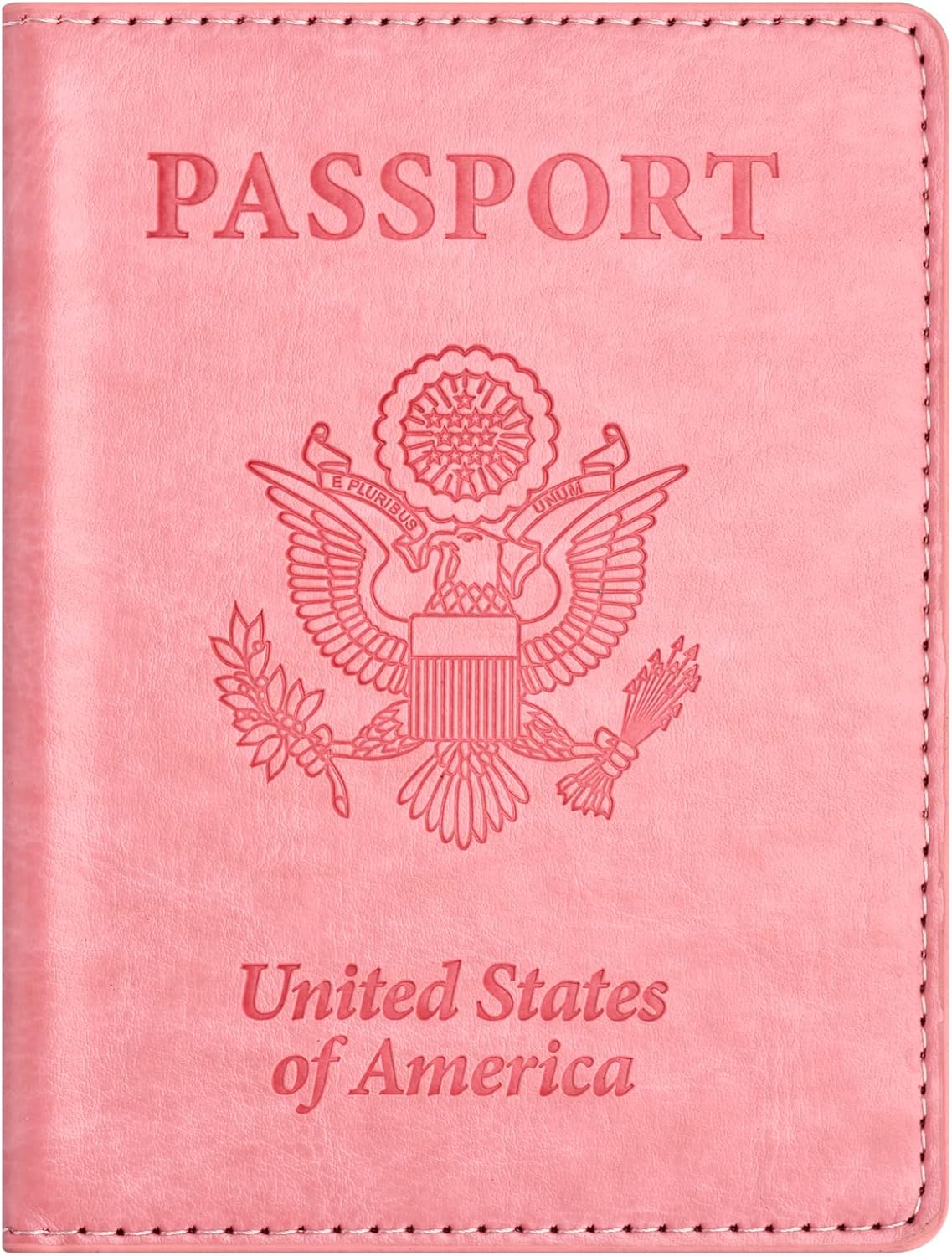Eoehro Passport Holder for Travel Essentials, Passport Wallet Cover Case for Travel Must Haves Accessories,Passport Book Holders for Women and Men(black)