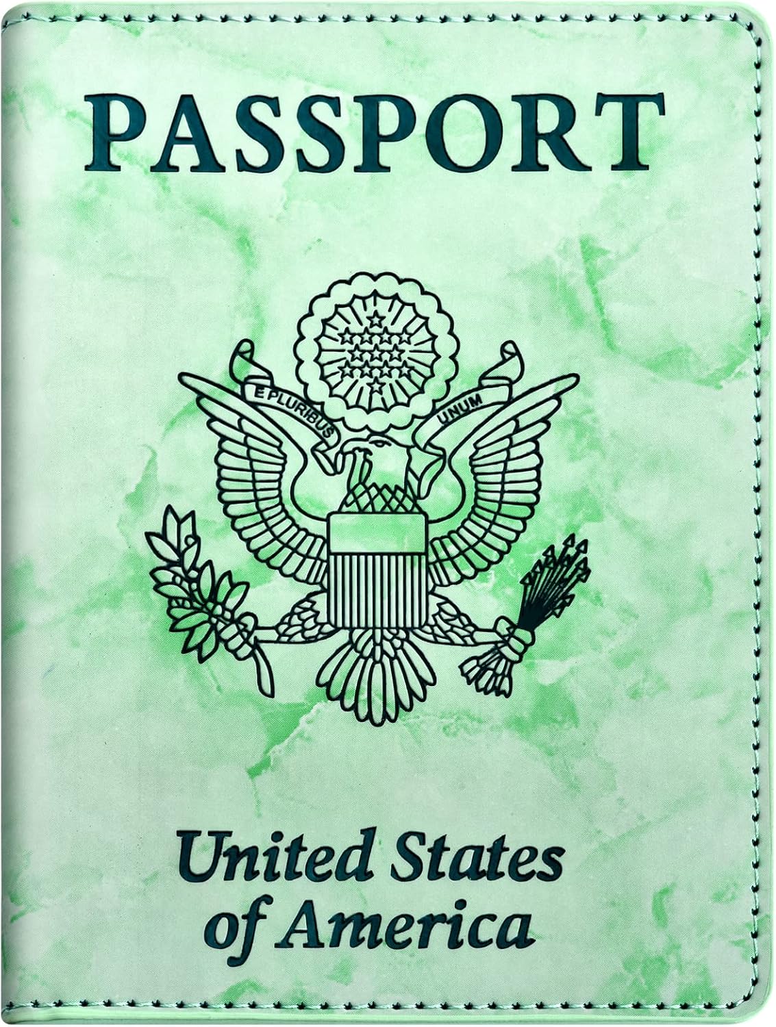 Eoehro Passport Holder for Travel Essentials, Passport Wallet Cover Case for Travel Must Haves Accessories,Passport Book Holders for Women and Men(black)