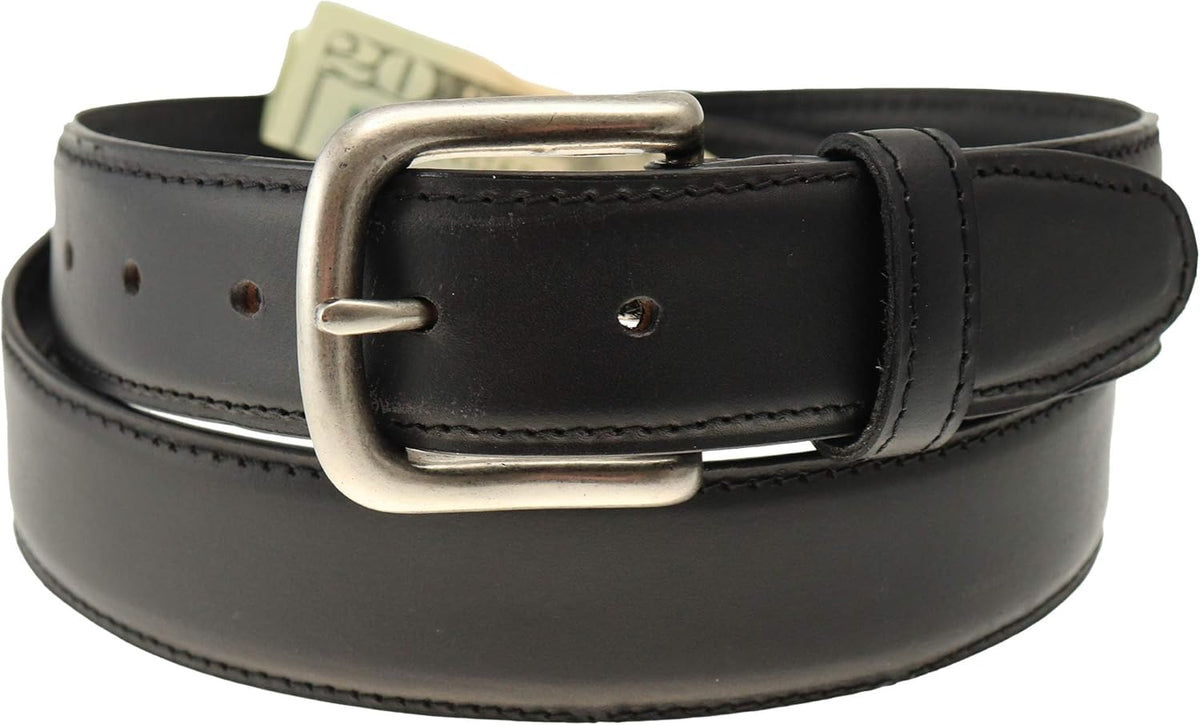 Mens Kennedy Money Belt - Leather Strap with Hidden Pocket for Cash & Travel Essentials- Anti Theft Accessories