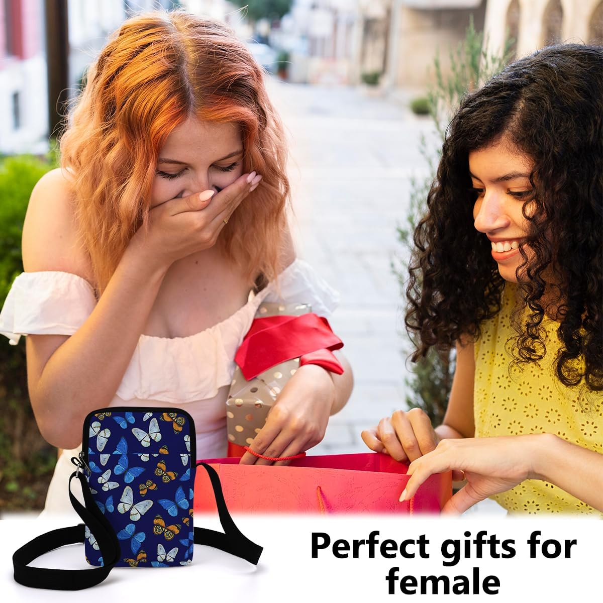 Aesthetic Crossbody Bags for Women Sling Bag Cute Small Sling Purse Bag with Adjustable Strap Outdoor Cell Phone Bags