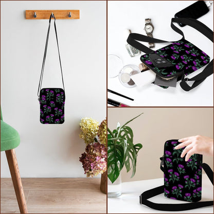 Aesthetic Crossbody Bags for Women Sling Bag Cute Small Sling Purse Bag with Adjustable Strap Outdoor Cell Phone Bags