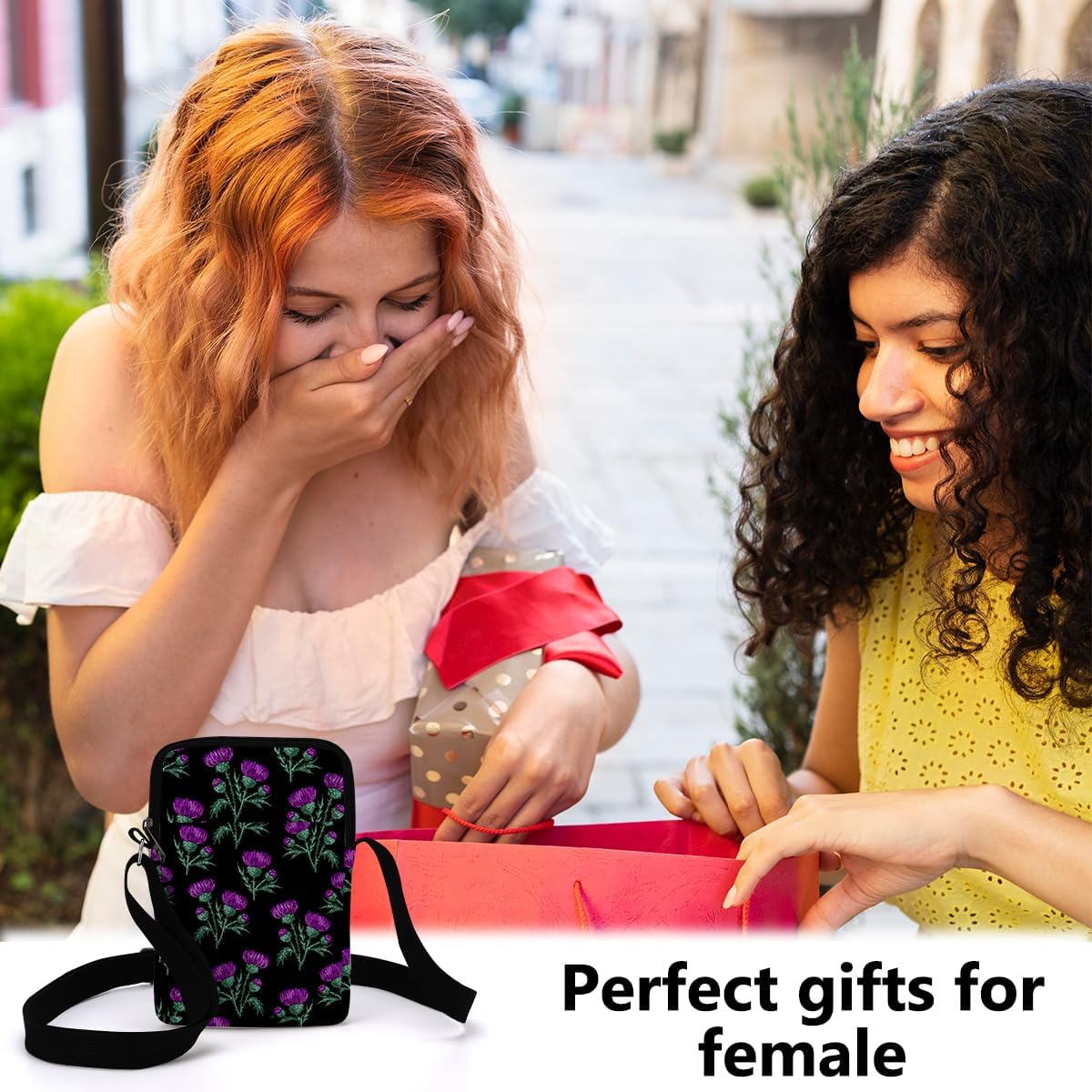 Aesthetic Crossbody Bags for Women Sling Bag Cute Small Sling Purse Bag with Adjustable Strap Outdoor Cell Phone Bags