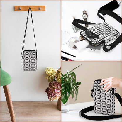 Aesthetic Crossbody Bags for Women Sling Bag Cute Small Sling Purse Bag with Adjustable Strap Outdoor Cell Phone Bags