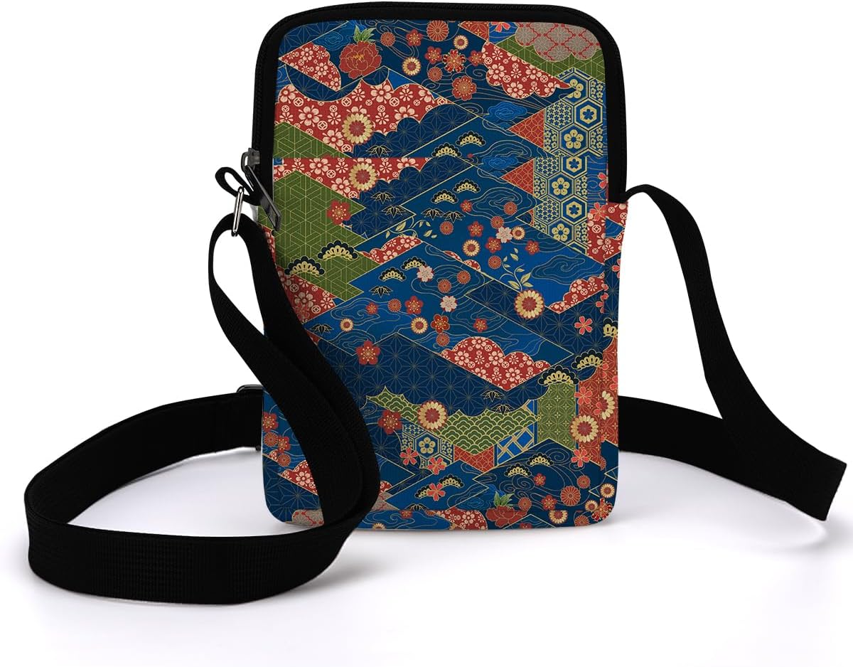 Aesthetic Crossbody Bags for Women Sling Bag Cute Small Sling Purse Bag with Adjustable Strap Outdoor Cell Phone Bags