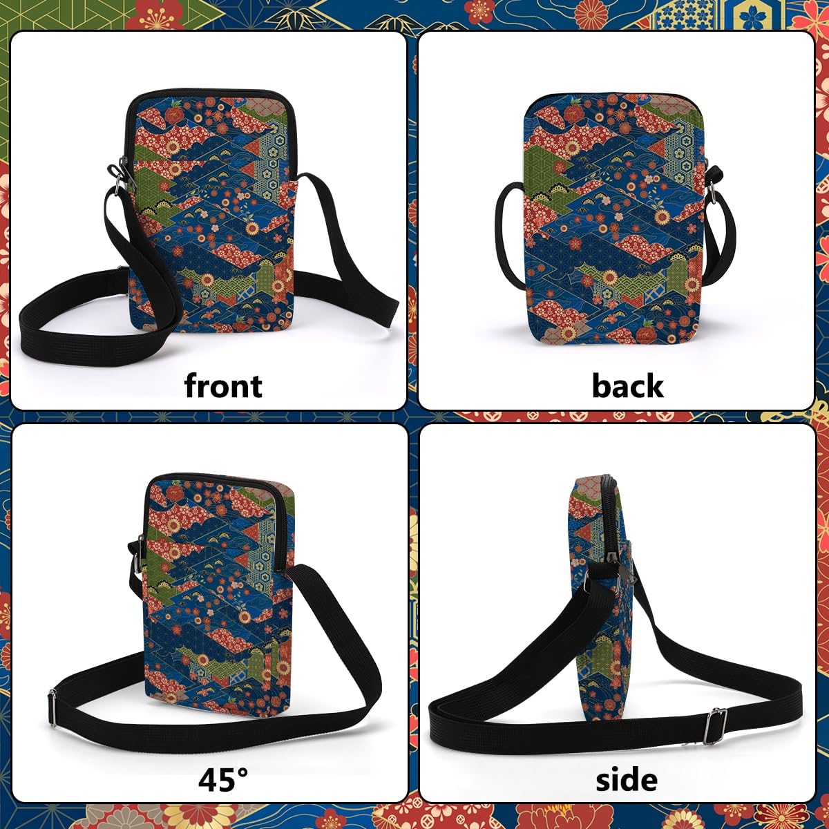 Aesthetic Crossbody Bags for Women Sling Bag Cute Small Sling Purse Bag with Adjustable Strap Outdoor Cell Phone Bags