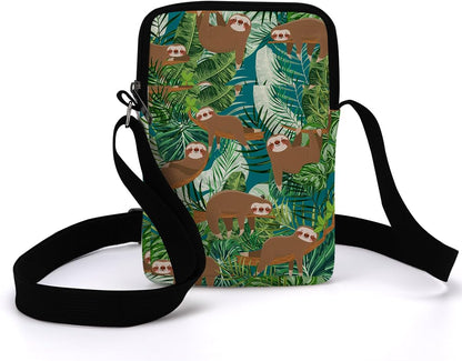 Aesthetic Crossbody Bags for Women Sling Bag Cute Small Sling Purse Bag with Adjustable Strap Outdoor Cell Phone Bags