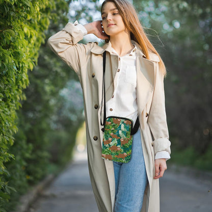 Aesthetic Crossbody Bags for Women Sling Bag Cute Small Sling Purse Bag with Adjustable Strap Outdoor Cell Phone Bags