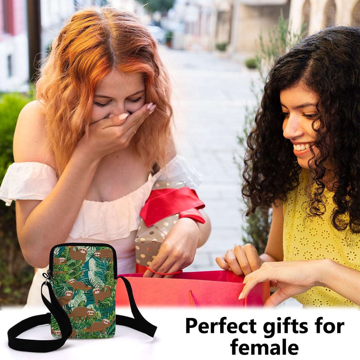 Aesthetic Crossbody Bags for Women Sling Bag Cute Small Sling Purse Bag with Adjustable Strap Outdoor Cell Phone Bags