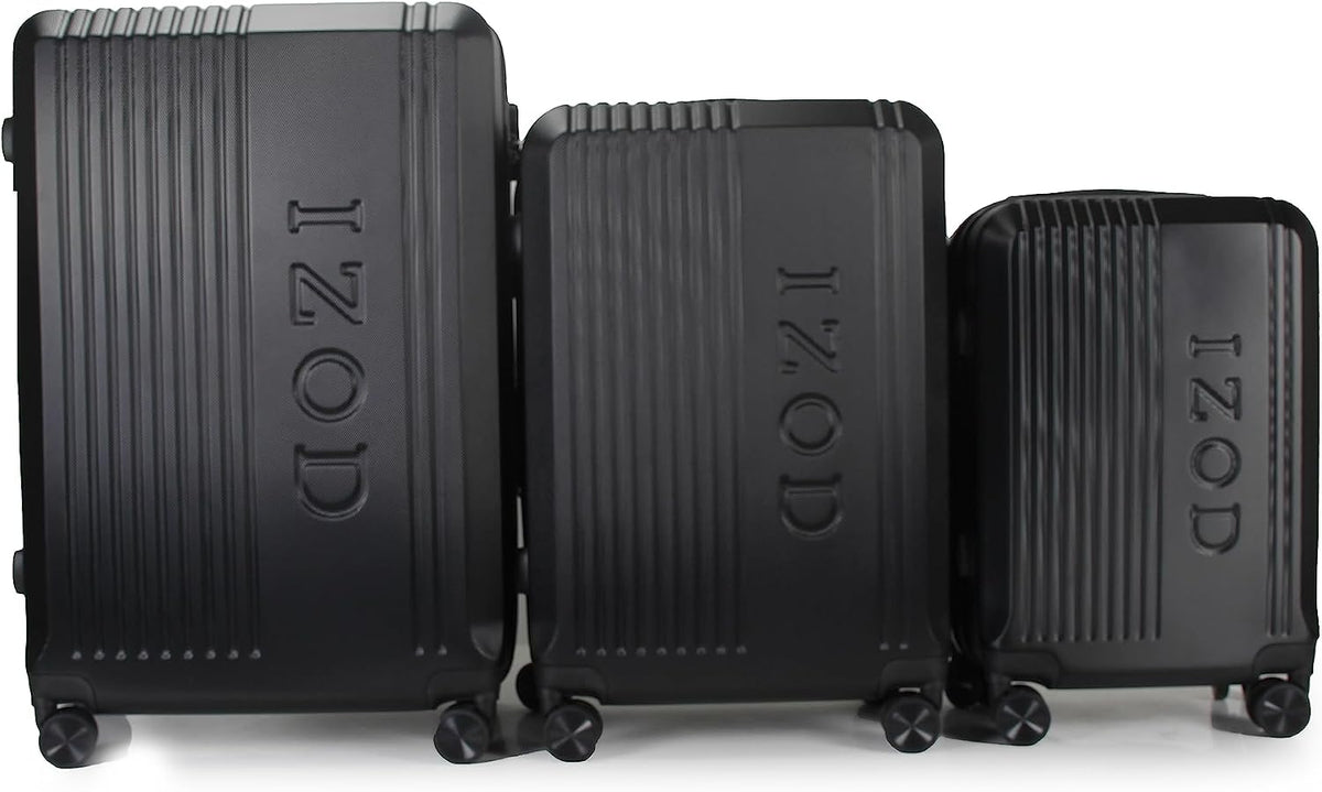 Zane 20-Inch Hardside Carry-On Luggage with Spinner Wheels - Navy | Expandable Hard Shell Suitcase, Airline-Approved - Durable and Lightweight Travel Luggage