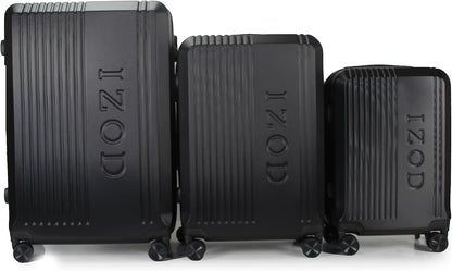 Zane 20-Inch Hardside Carry-On Luggage with Spinner Wheels - Navy | Expandable Hard Shell Suitcase, Airline-Approved - Durable and Lightweight Travel Luggage
