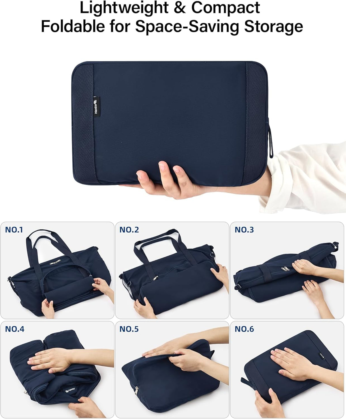 40L Foldable Expandable Travel Tote Bag,Wet Dry Separation Laptop Weekender Carry On Bag for Travel Gym Beach Daily Use