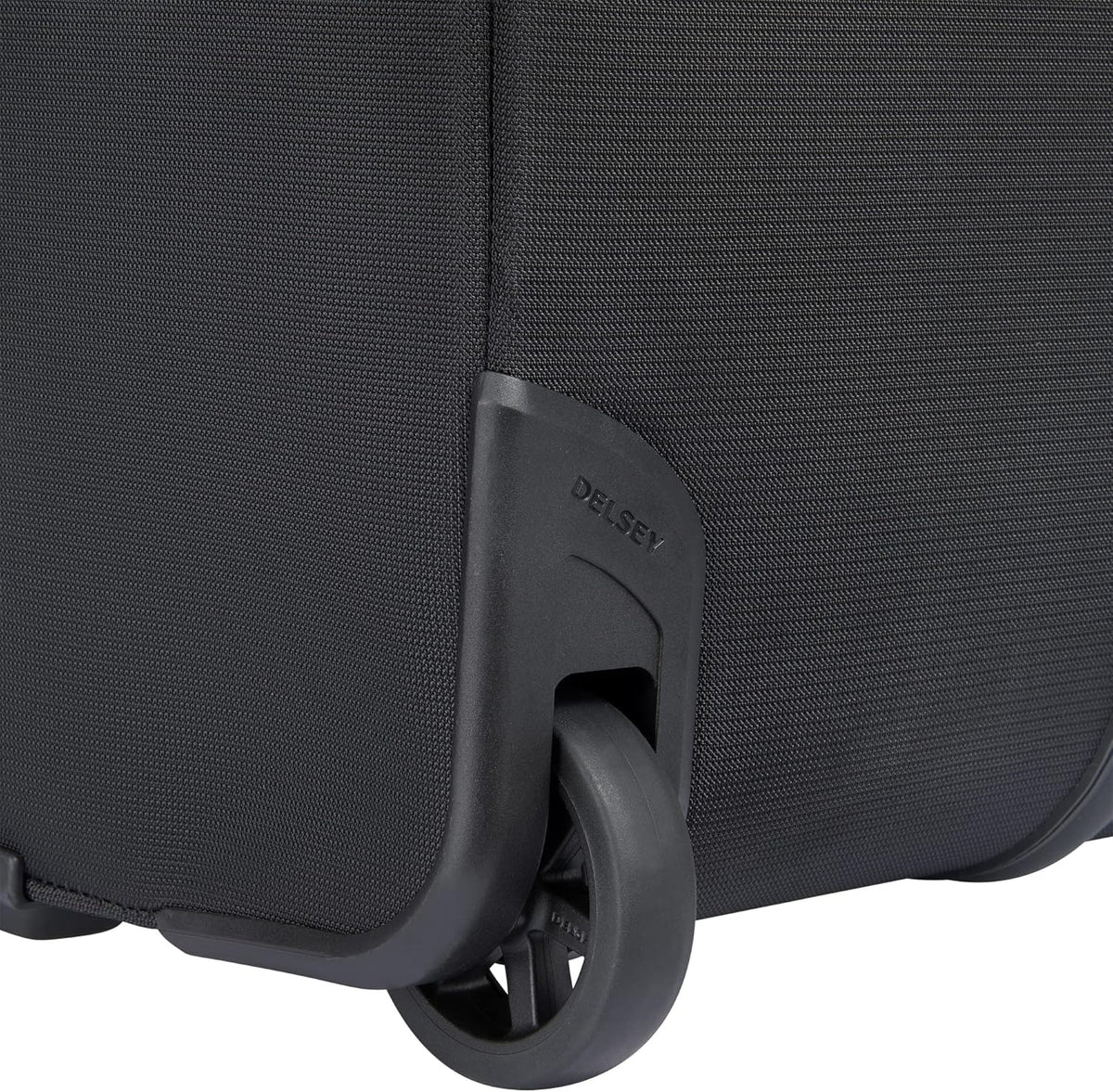 DELSEY PARIS Helium DLX Softside Expandable Luggage with 2 Wheels, Black, Carry on 21 Inch