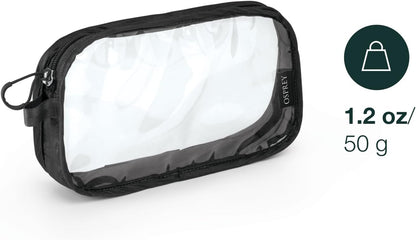 Ultralight Clear Liquids Pouch for Travel, Black