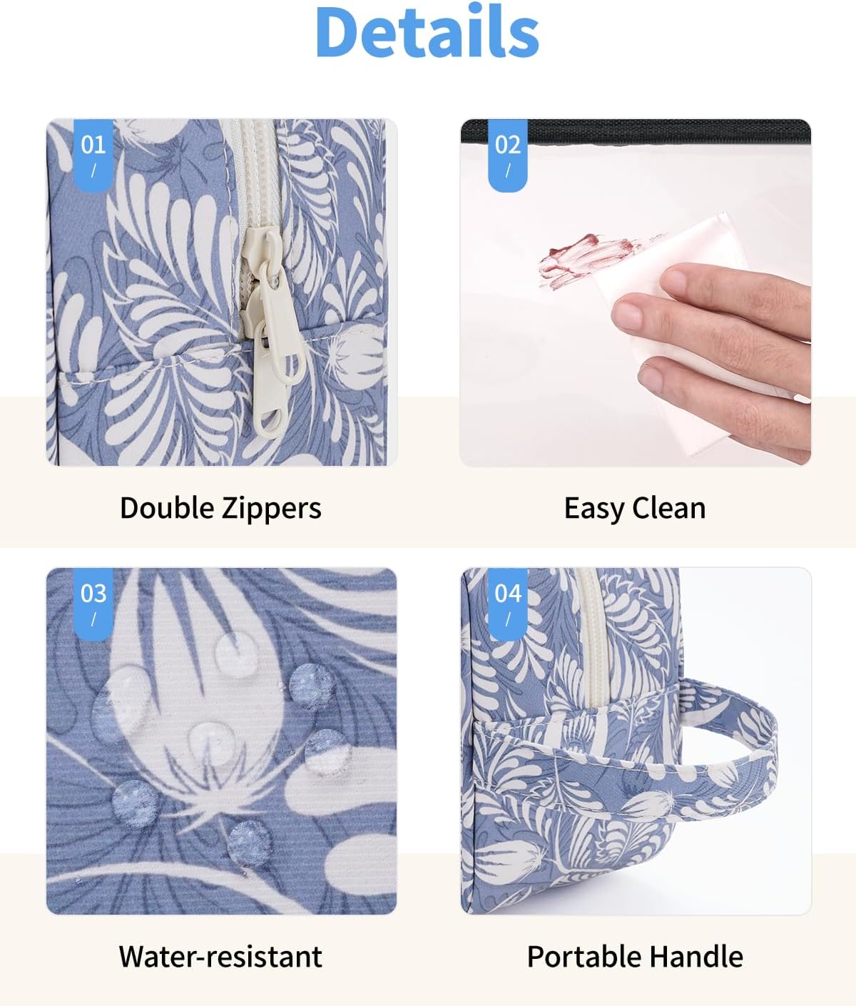 Clear Toiletry Bags for Traveling Women Men, Clear Travel Bags for Toiletries Makeup Bag Cosmetic Bag with Zipper, Make Up Organizer, Skincare Bag (Mint Green Checkerboard)