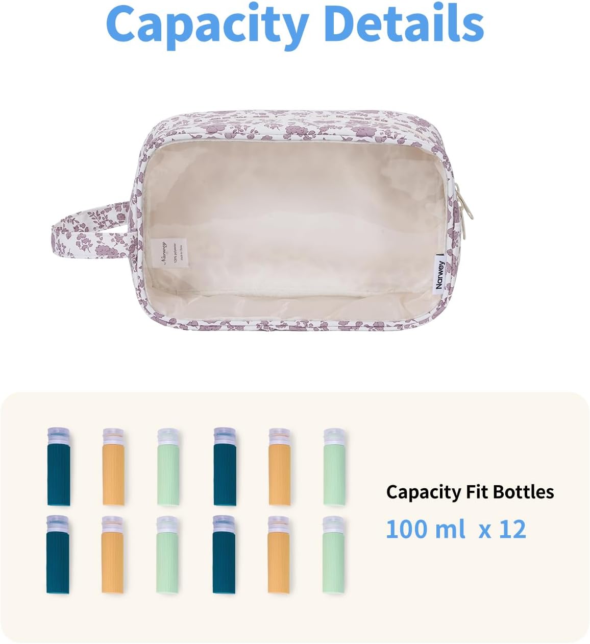 Clear Toiletry Bags for Traveling Women Men, Clear Travel Bags for Toiletries Makeup Bag Cosmetic Bag with Zipper, Make Up Organizer, Skincare Bag (Mint Green Checkerboard)