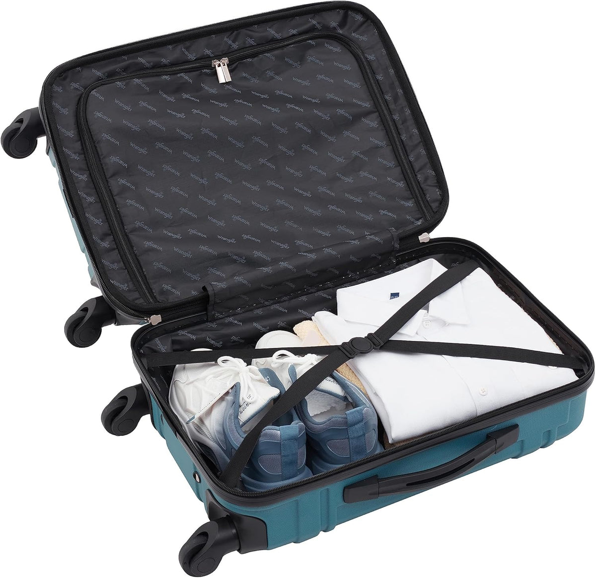 20" Astral Hardside Carry-On Luggage, Black