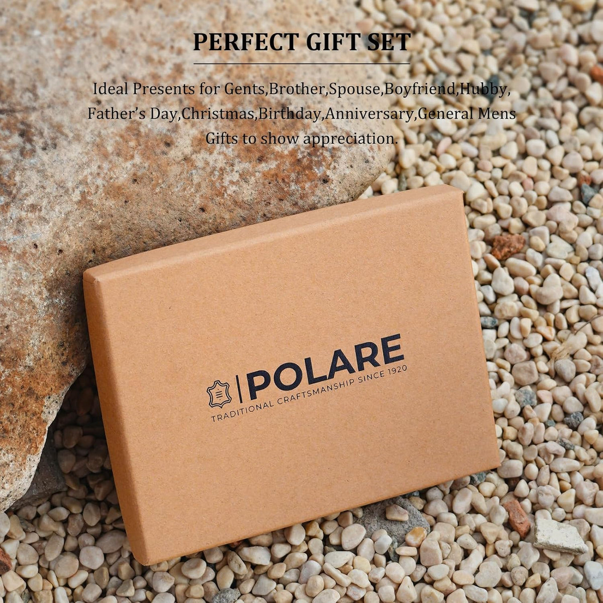 Polare Napa Leather Pilot Wallet Passport Holder RFID Blocking Tri-fold Travel Cover Document Organizer for Aviation Professionals (Black)