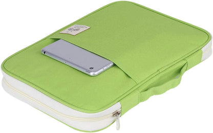 Multi-Functional A4 Document Bags, Portfolio Pouch Travel Binder Organizer Zippered File Folder Family Passport Holder Briefcase with Handle for Notebooks Pen Board Games School Office Supplies