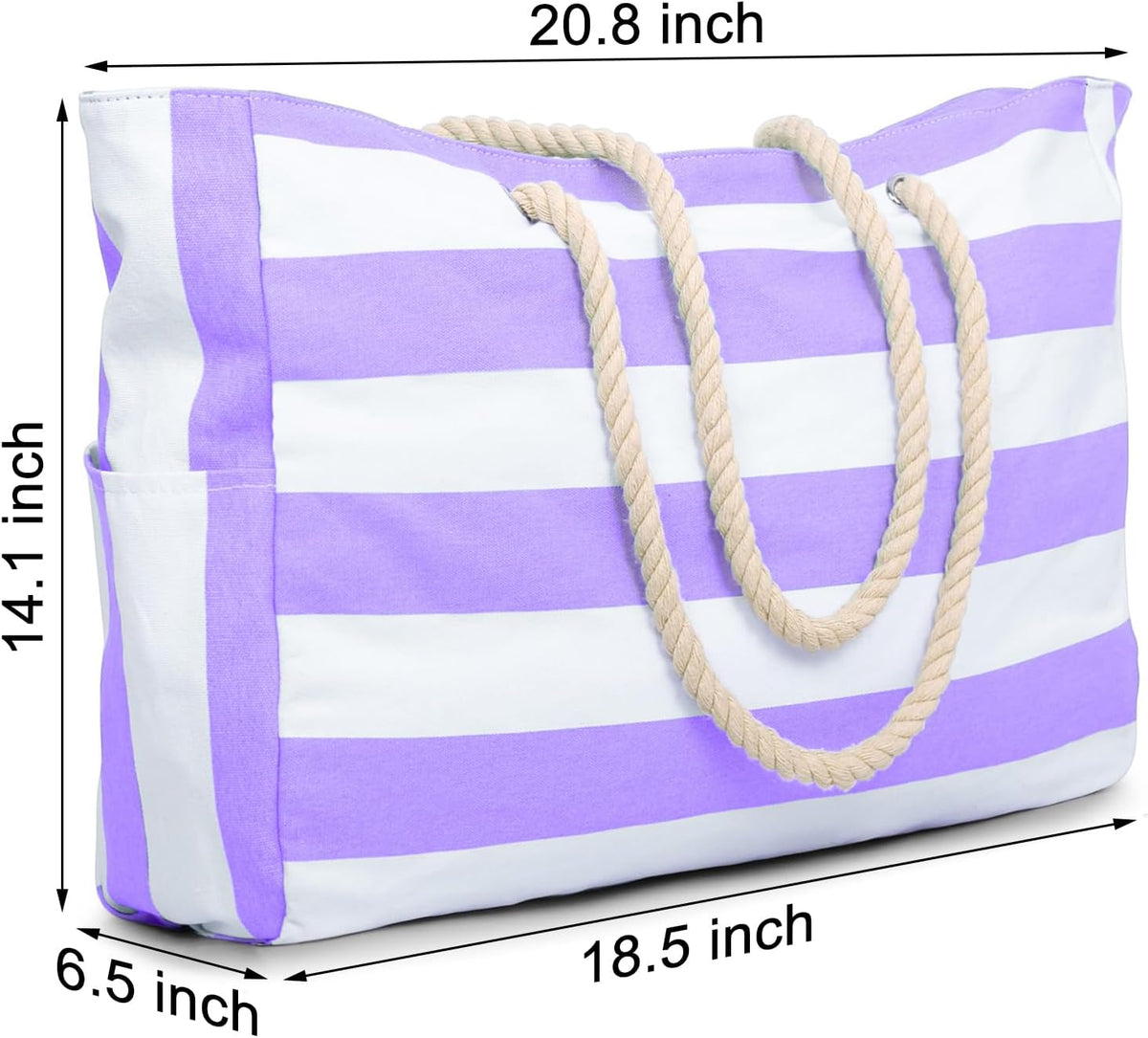 Becokan Beach Bags for Women Large Waterproof Beach Tote Bag Zipper Beach Bags Waterproof Sandproof Swim Pool Bag Large Tote
