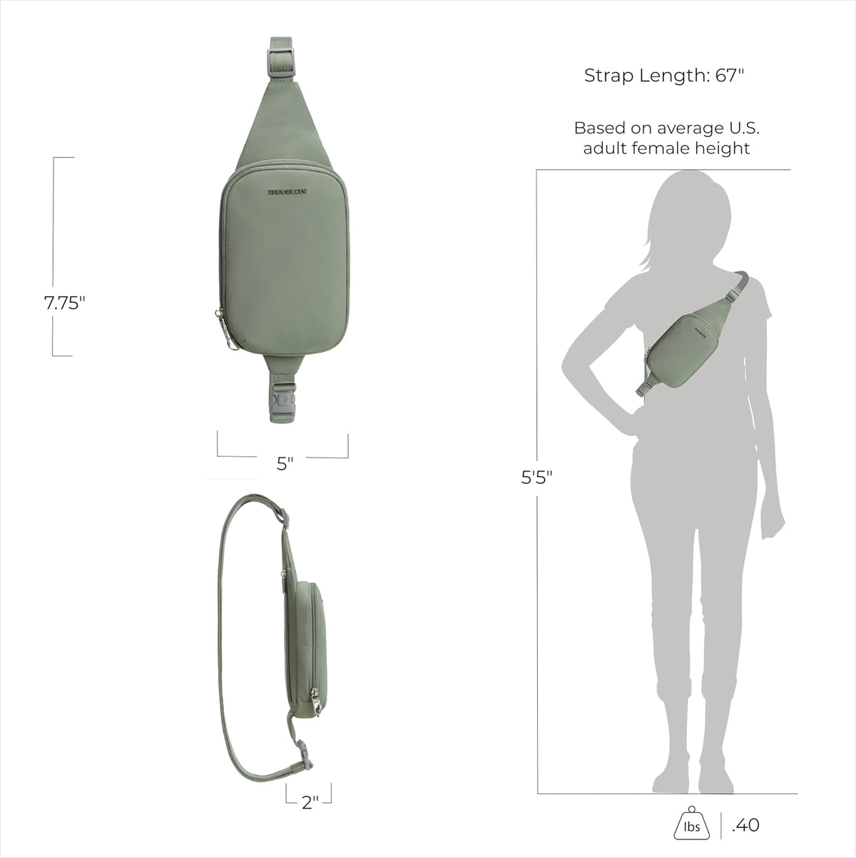 Anti-Theft Roam Compact Sling