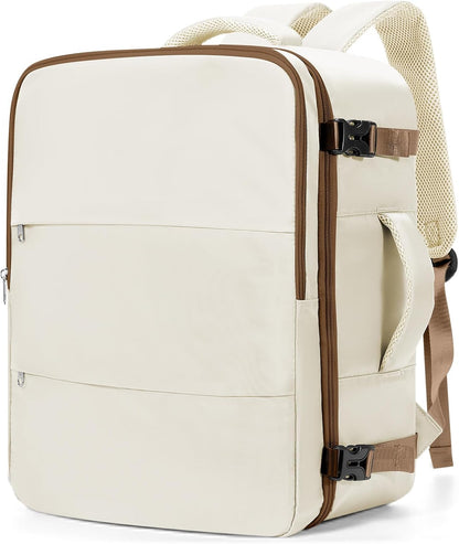 Travel Backpack For Women Men Carry on Backpack Luggage Flight Approved Personal item Travel Bag Essentials Mochila de viaje Laptop College Backpack Large Black