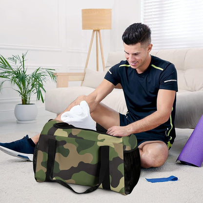 Foldable Lightweight Travel Duffel Bag Carry On Weekender Overnight Tote Bag for Men Women Yoga